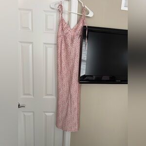 Floral Pink Maxi Dress Princess Polly
